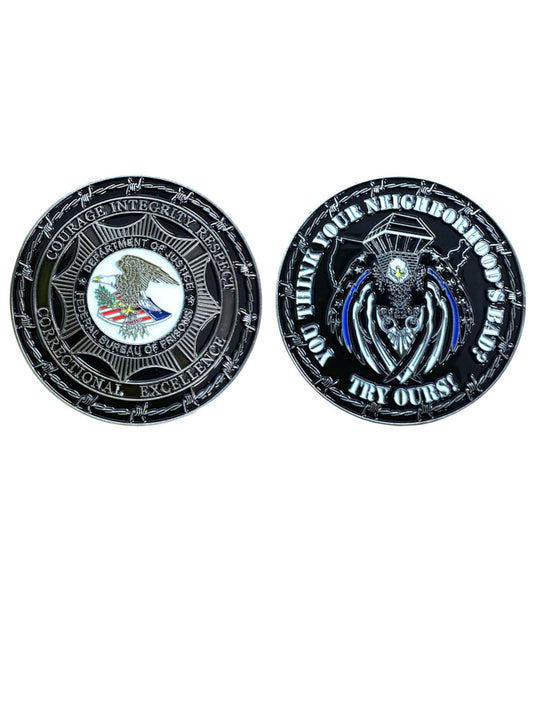 BOP CHALLENGE COIN