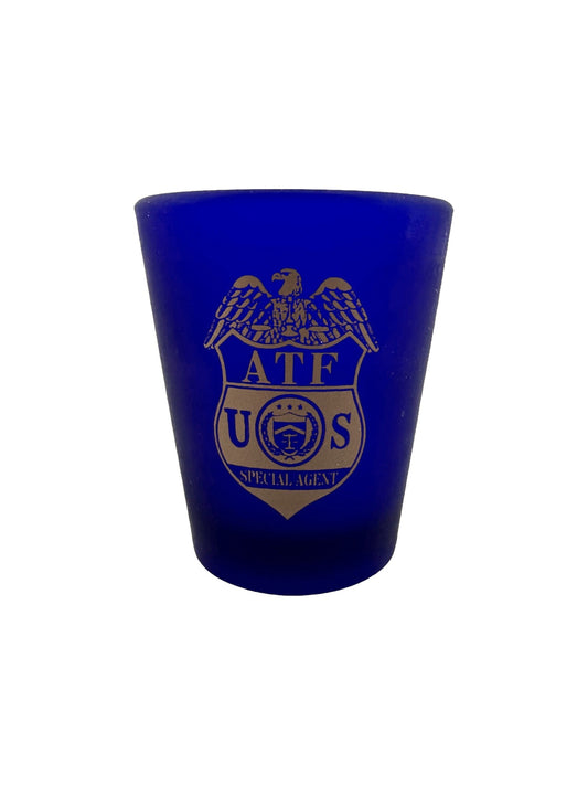 ATF NAVY SHOT GLASS