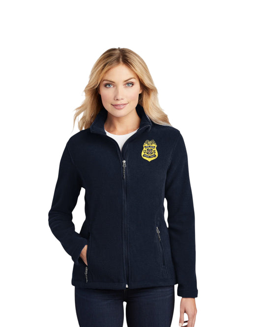 WOMEN'S CGIS S/A BADGE FLEECE JACKET-L217