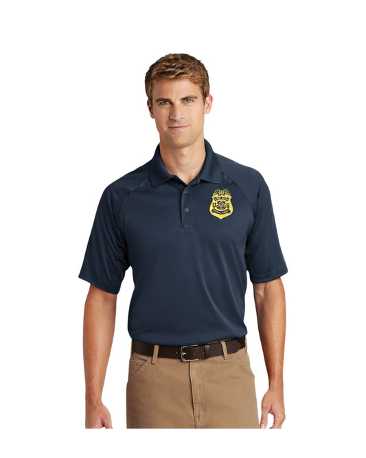 MEN'S CGIS S/A BADGE TACTICAL POLO-CS410