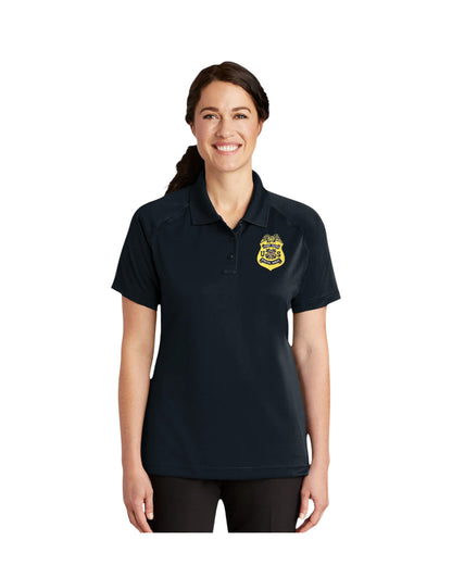 WOMEN'S CGIS S/A BADGE TACTICAL POLO-CS411