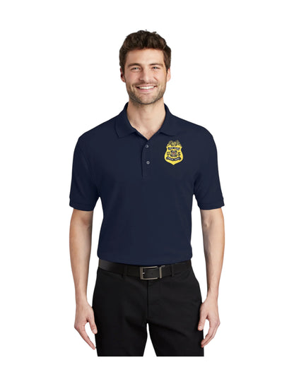 MEN'S CGIS S/A BADGE POLO-K500