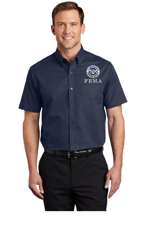 MEN'S FEMA BUTTON UP DRESS SHIRT-S508