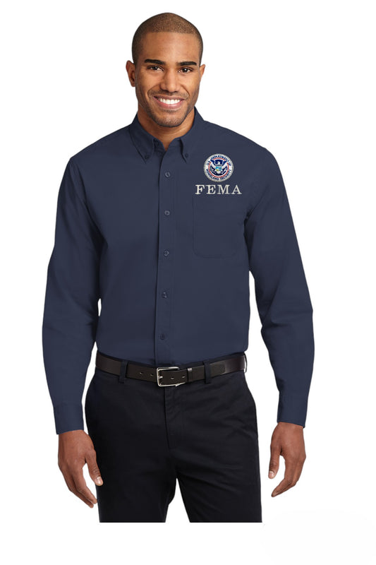 MEN'S FEMA BUTTON UP DRESS SHIRT-S608