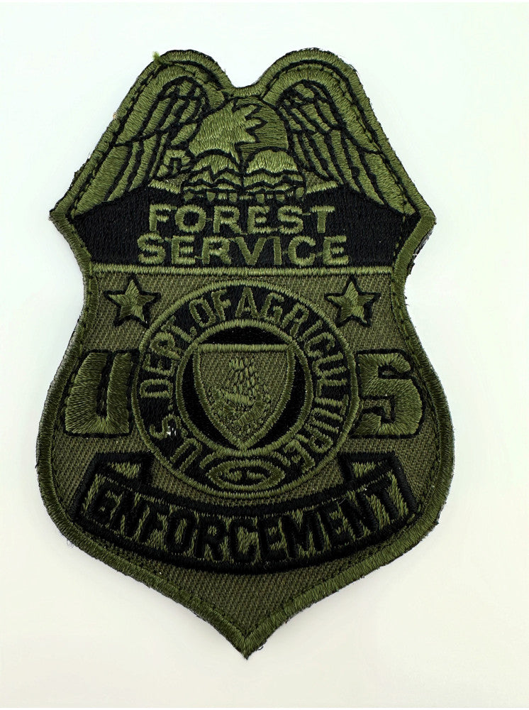 USFS BADGE PATCH ENFORCEMENT 3 3/4"