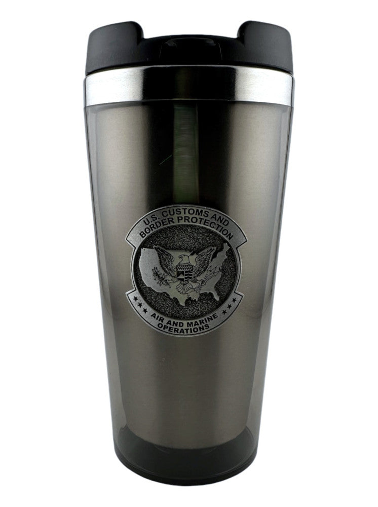 CBP AMO TRAVEL MUG-SMOKE