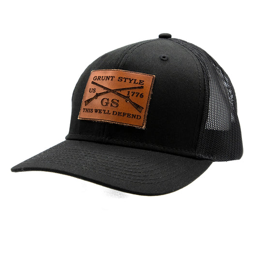 GRUNT STYLE LEATHER LOGO HAT