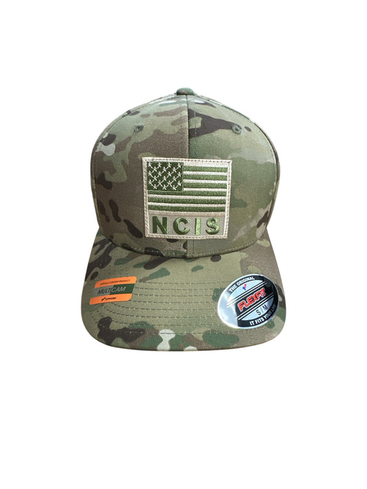 NCIS FLAG MULTICAM FLEX FIT HAT