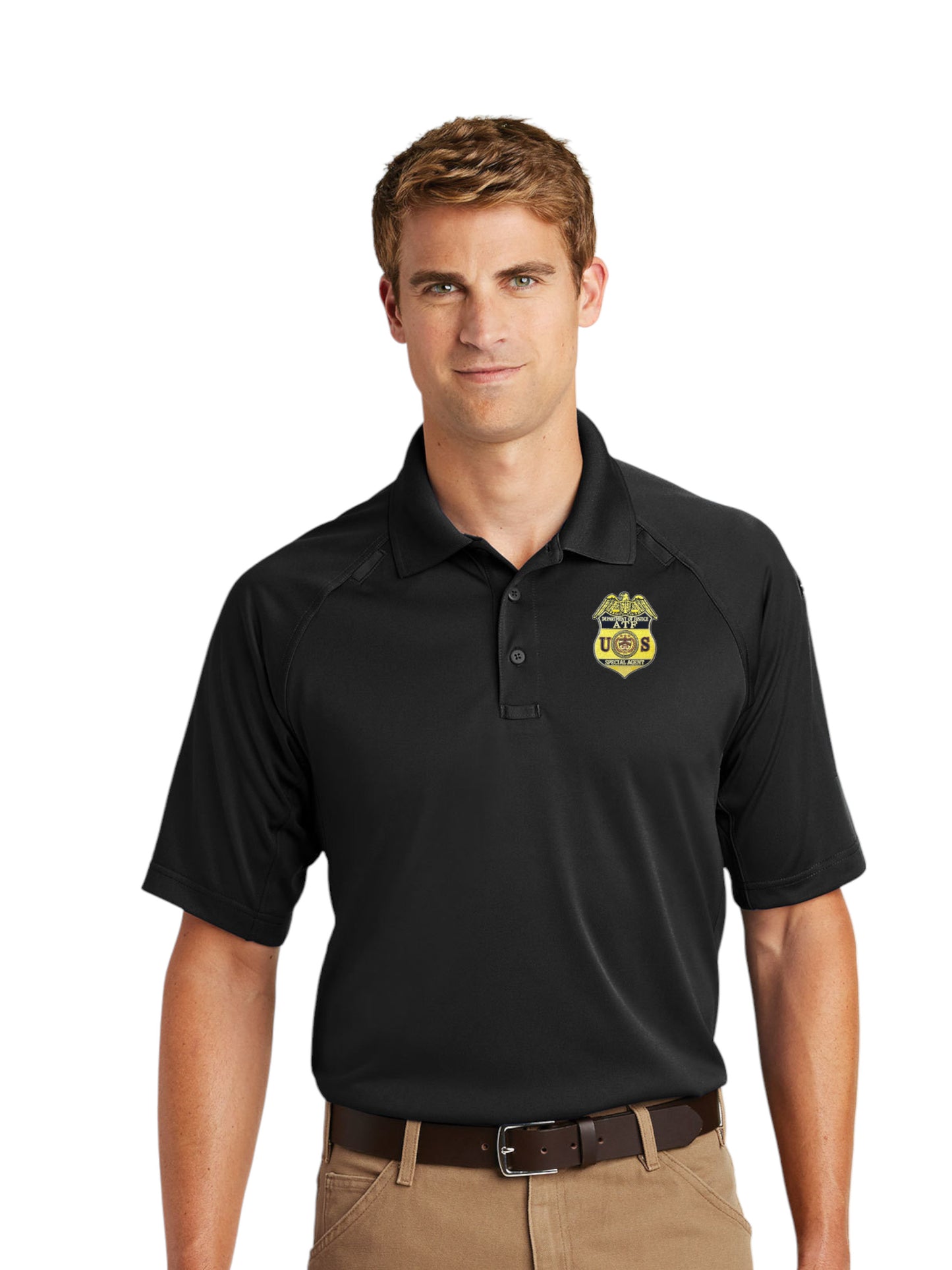 MEN'S ATF S/A BADGE TACTICAL POLO-CS410