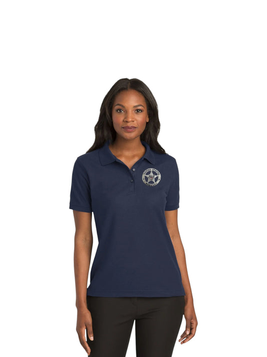 WOMEN'S POLO W/ USMS SILVER STAR-L500