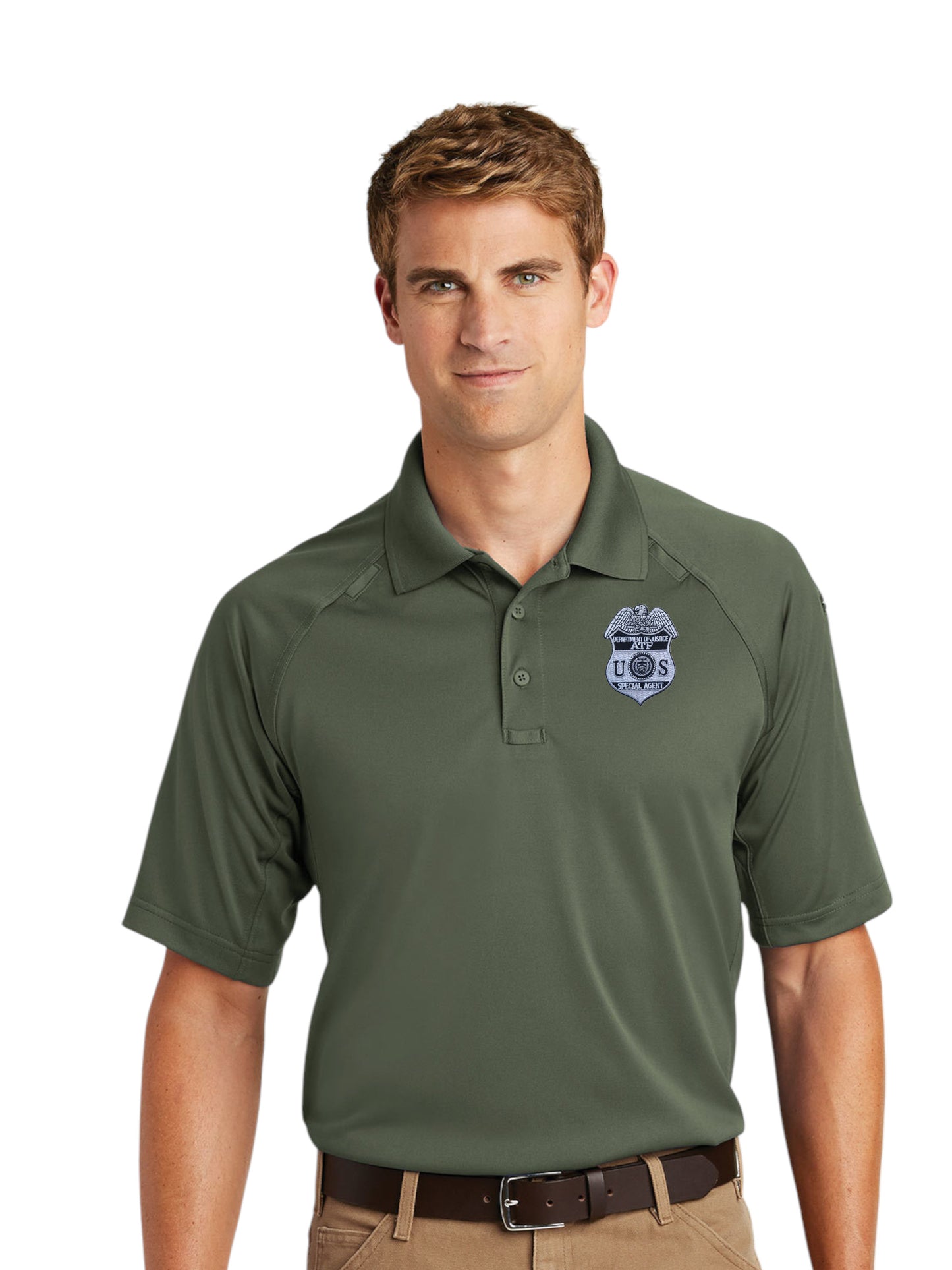 MEN'S ATF S/A BADGE TACTICAL POLO-CS410