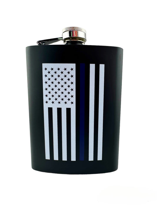 BLUE LINE FLASK