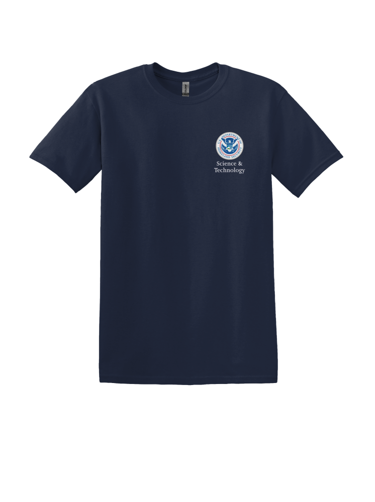 DHS SCIENCE & TECHNOLOGY HEAVY COTTON T-SHIRT-5000