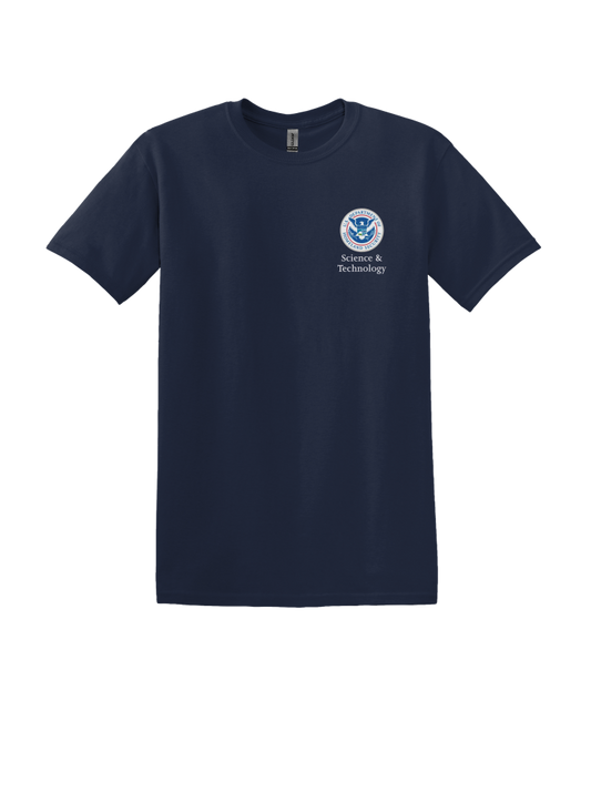 DHS SCIENCE & TECHNOLOGY HEAVY COTTON T-SHIRT-5000