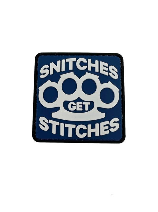 SNITCHES GET STITCHES MORALE PATCH