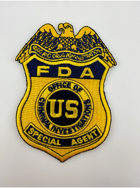 FDA SPECIAL AGENT BADGE PATCH