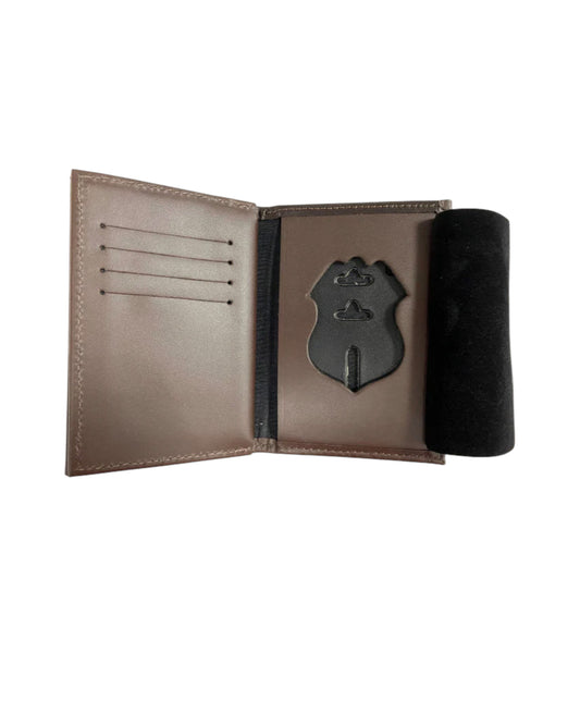 ATF BROWN WALLET STYLE CASE