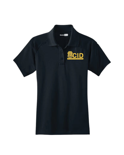 WOMEN'S ARMY CID PRINTED TACTICAL POLO-CS411