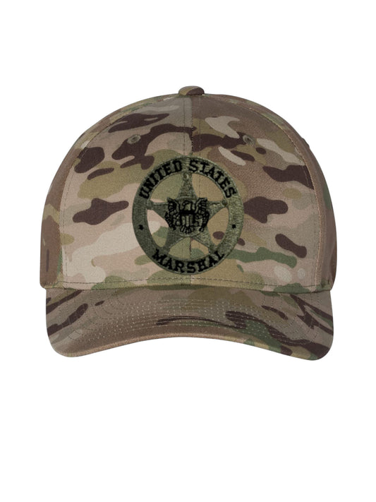 USMS MULTICAM FLEX FIT HAT-OD STAR