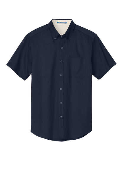 SHORT SLEEVE BUTTON SHIRT S508