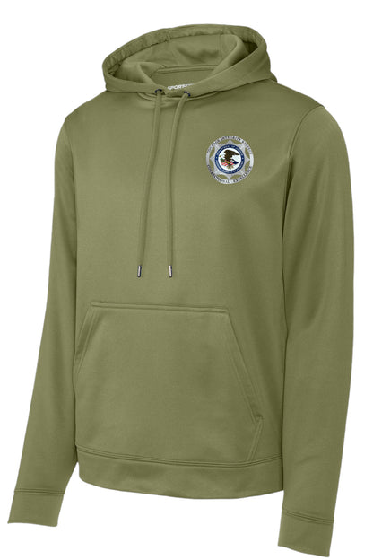 **NEW** BOP BADGE PRINTED WICKING HOODIE-F244