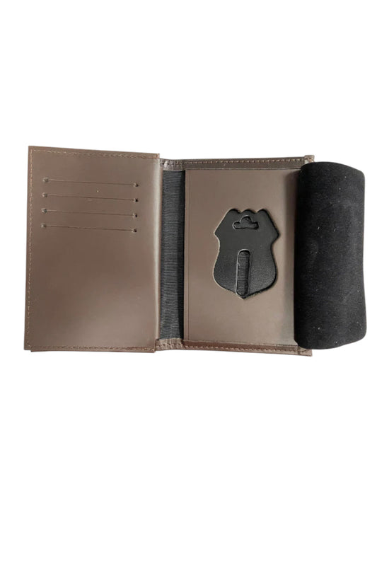 IRS-CI BROWN WALLET STYLE CASE