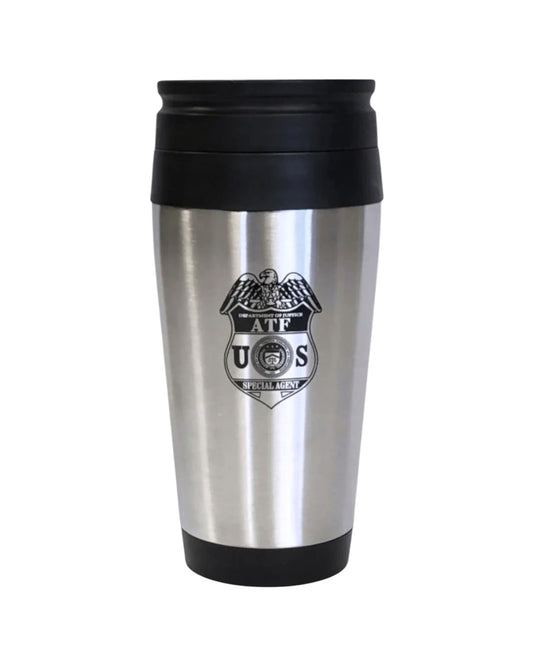 ATF STAINLESS STEEL TRAVEL MUG