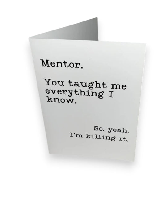 MENTOR CARD