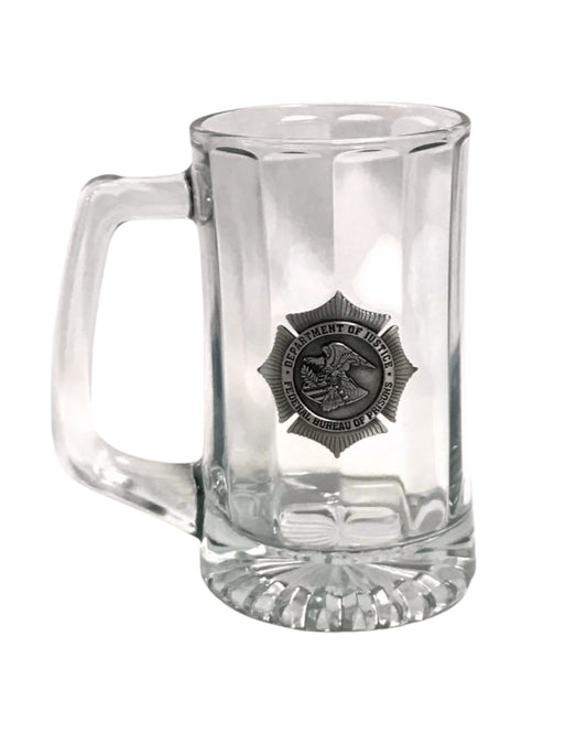 CLEARANCE BOP PEWTER BADGE BEER MUG