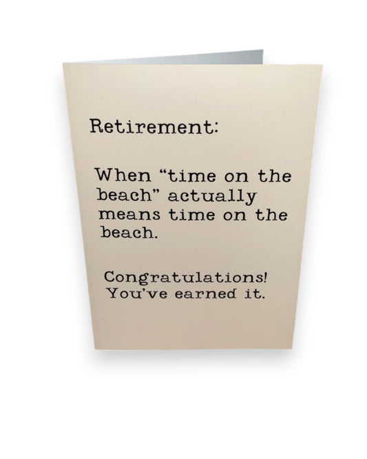 RETIREMENT CARD