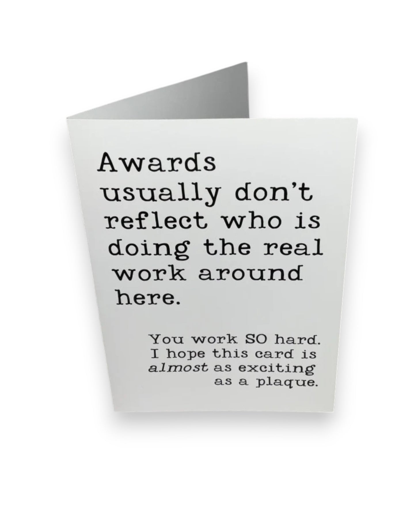 Awards Card