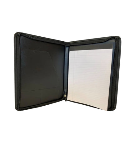 CBP SEAL EMBOSSED ZIPPERED PADFOLIO