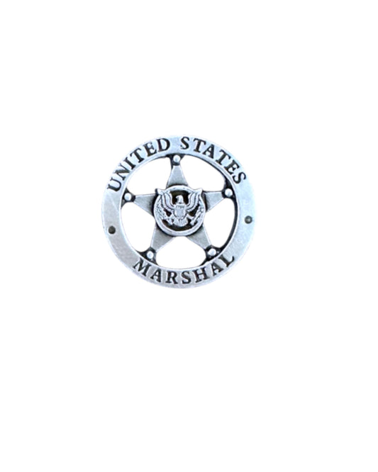 USMS STAR PEWTER LAPEL PIN