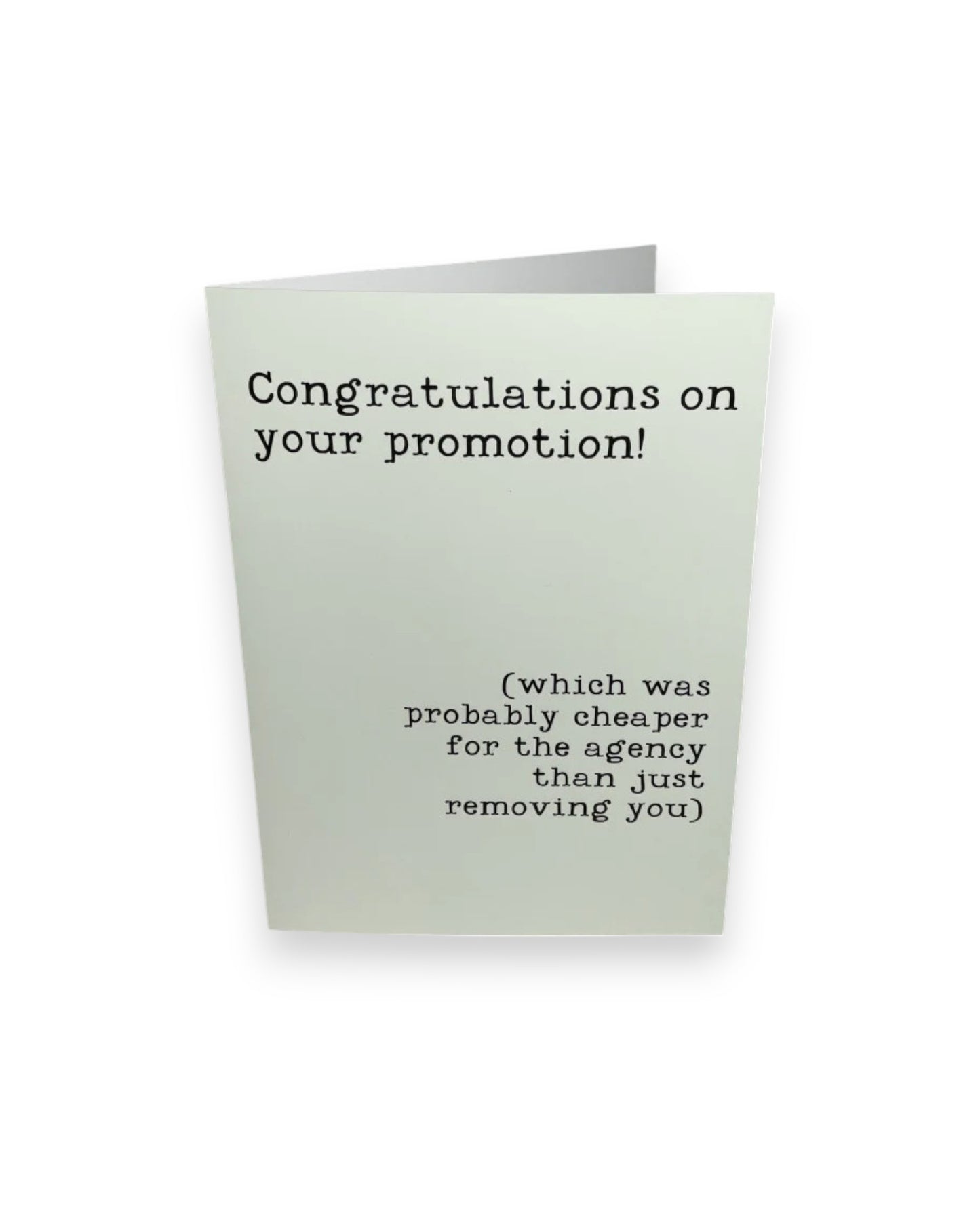 Congratulations On Your Promotion Card