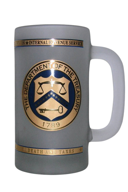 IRS FROSTED BEER MUG