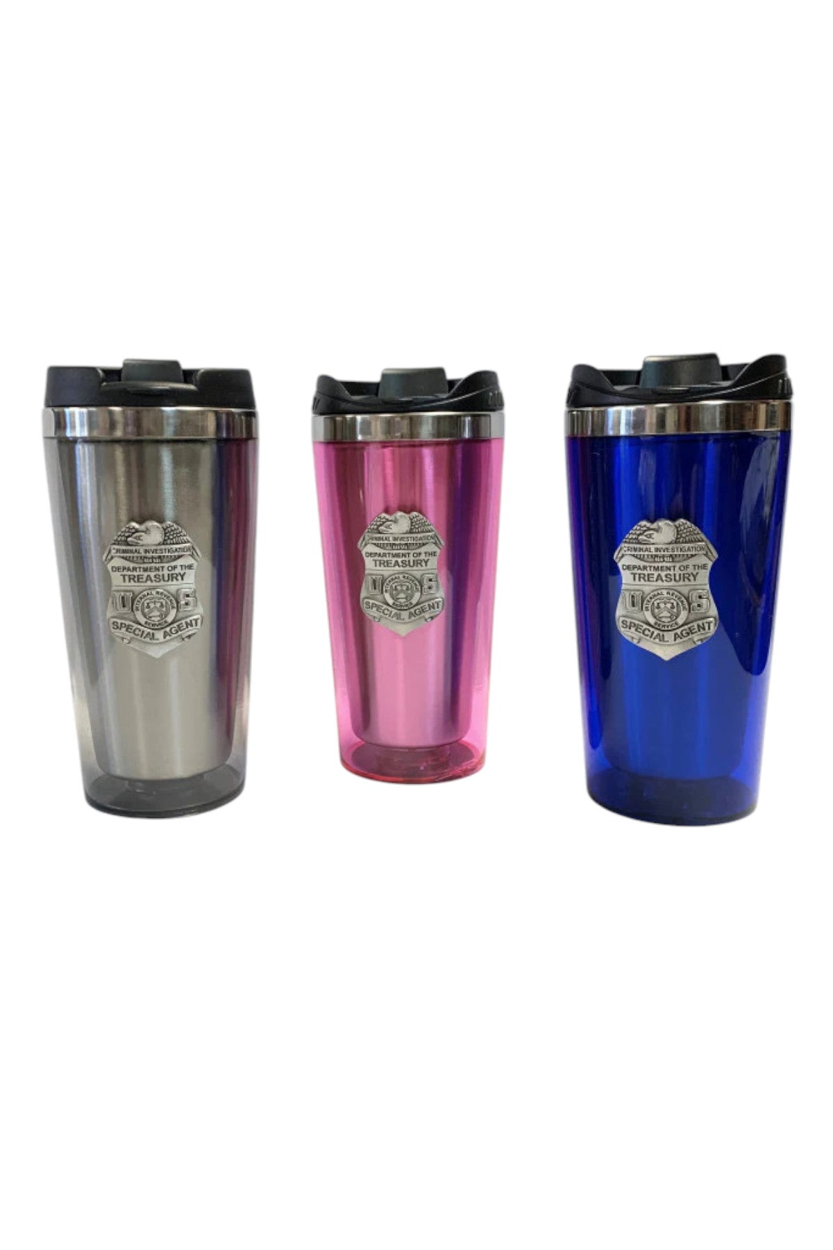 IRS INSULATED PEWTER TUMBLER