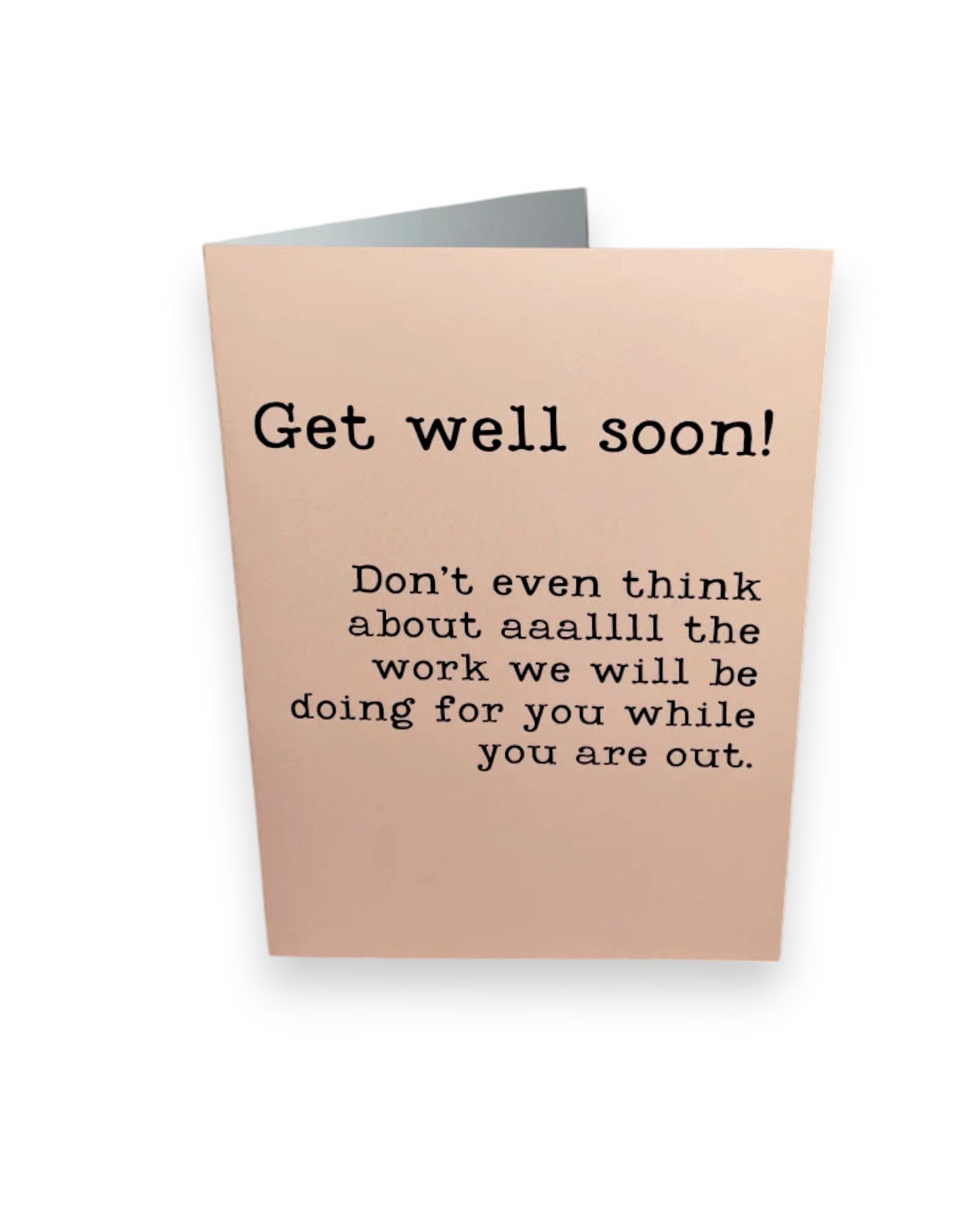 Get Well Soon Card