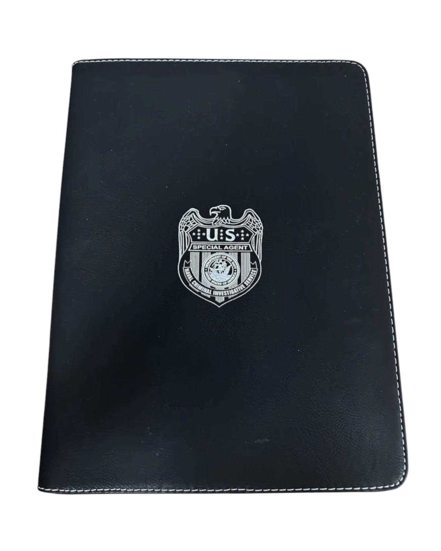 NCIS SPECIAL AGENT ZIPPERED LEATHERLETTE PADFOLIO