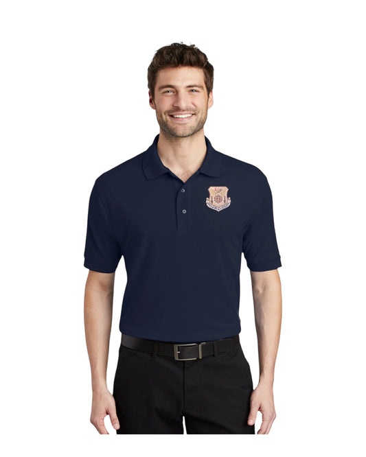 MEN'S AFOSI COMMAND SHIELD PORT AUTHORITY POLO-K500