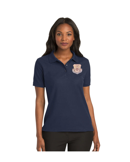 WOMEN'S AFOSI COMMAND SHIELD PORT AUTHORITY POLO-L500