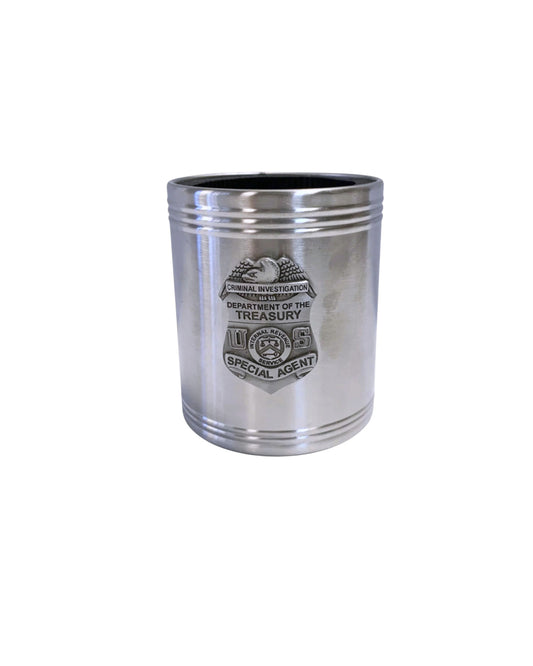 IRS PEWTER CAN COOZIE