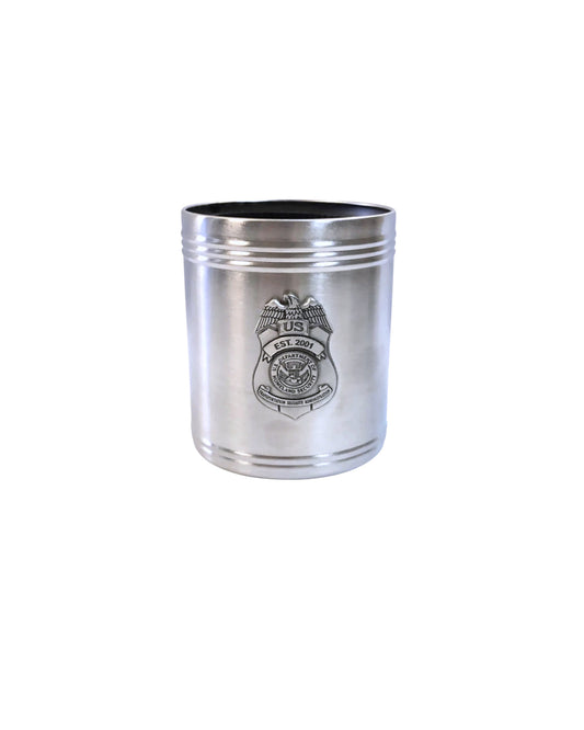 TSA PEWTER CAN COOZIE