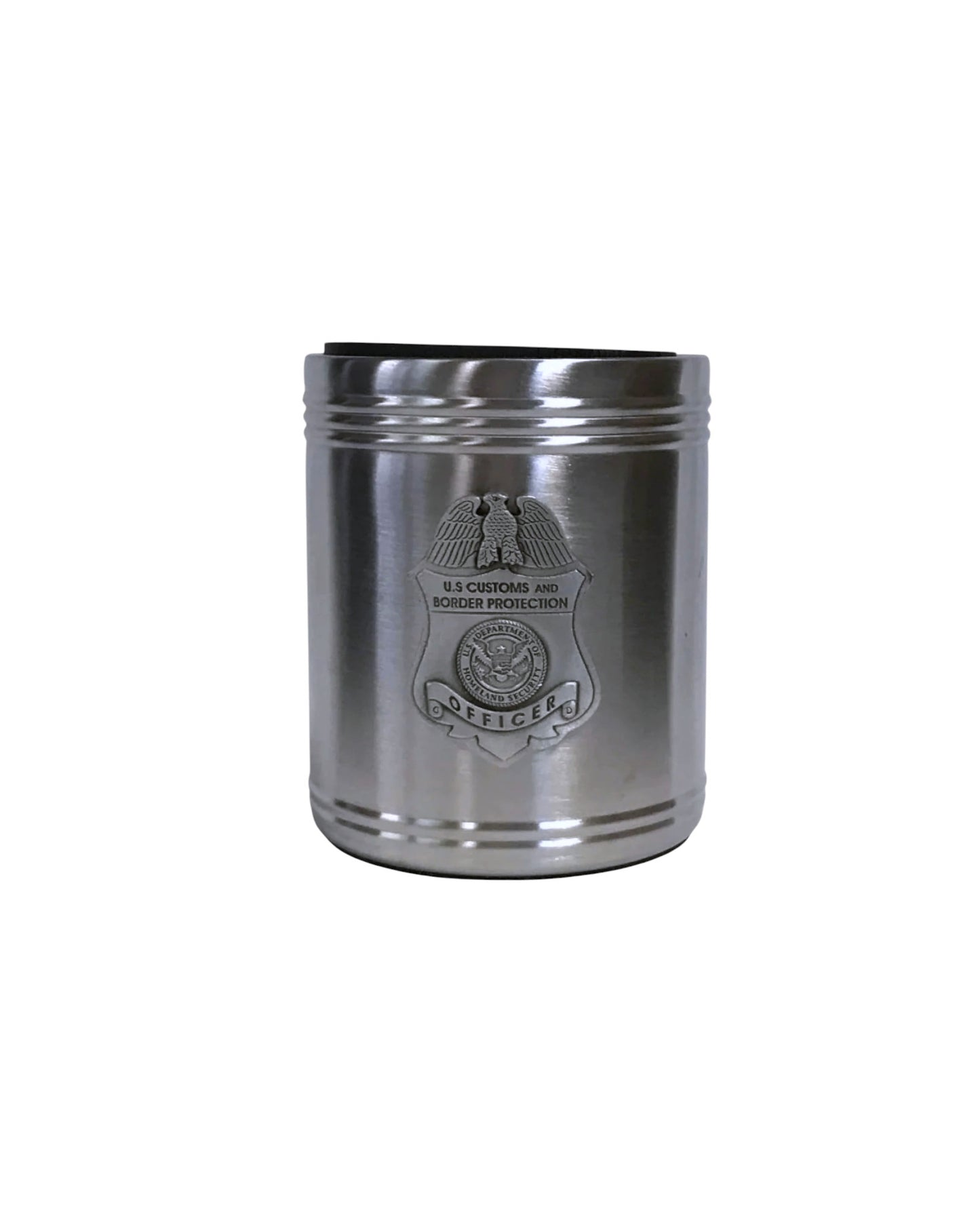 CBP PEWTER CAN COOZIE