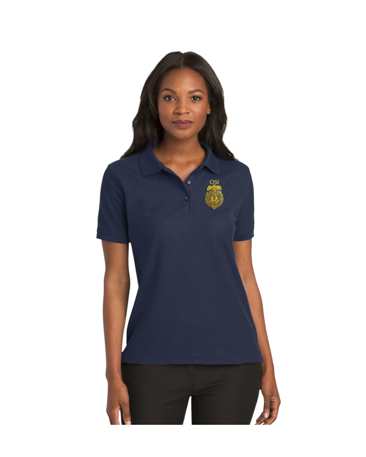 AFOSI POLO SHIRT W/ BADGE WOMEN'S- L500