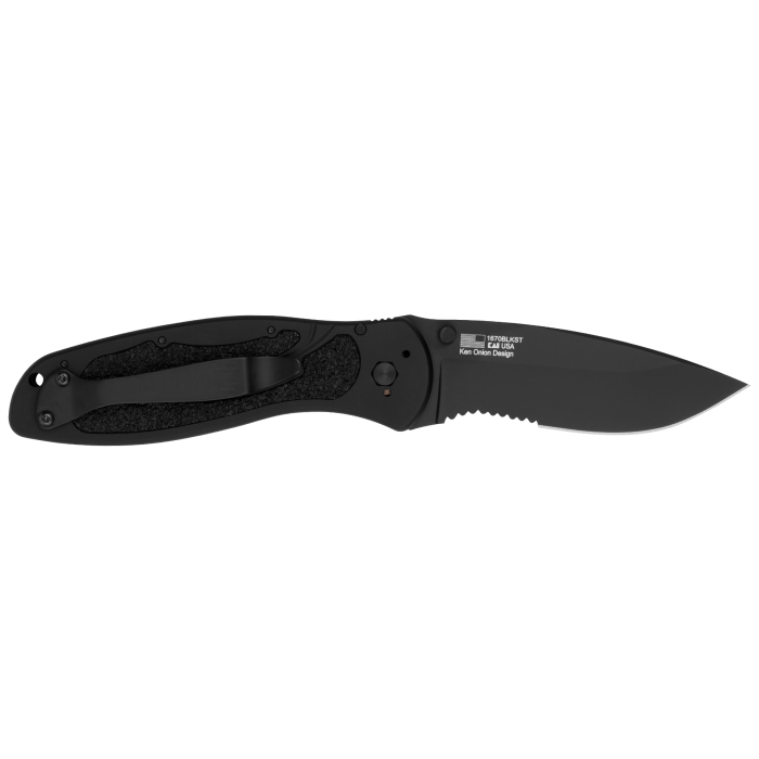 KERSHAW BLUR BLACK SERRATED