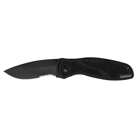 KERSHAW BLUR BLACK SERRATED