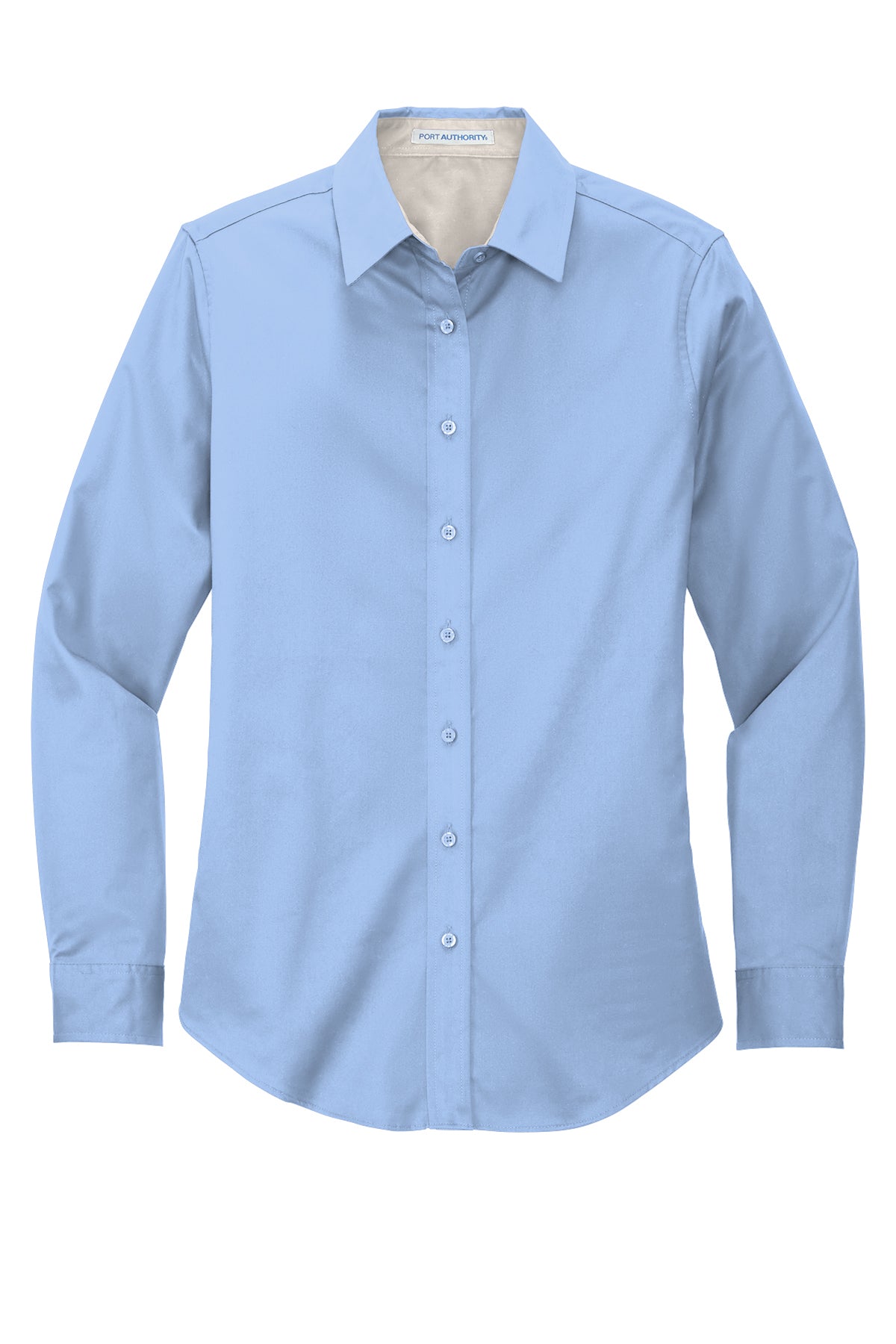 WOMEN'S FEMA BUTTON UP DRESS SHIRT-L608