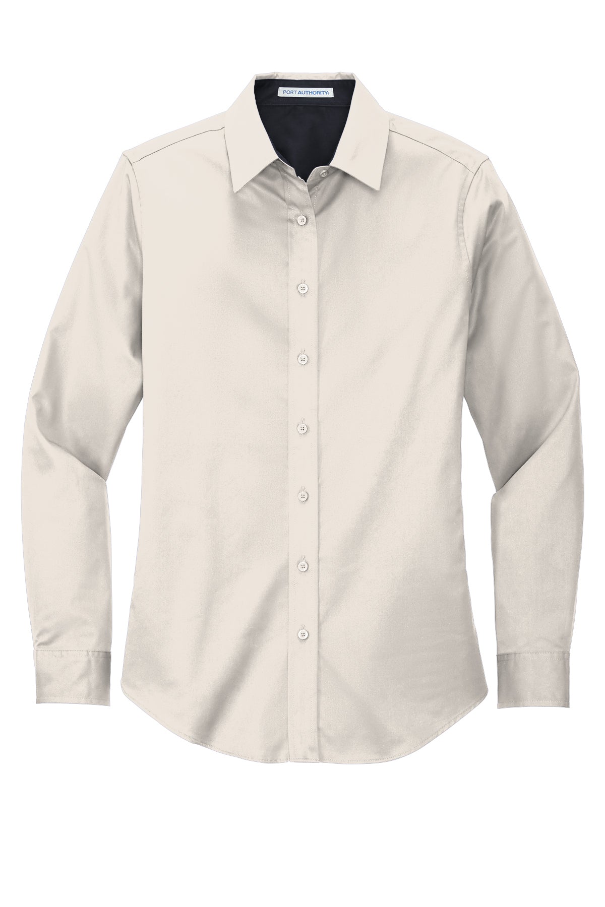 WOMEN'S FEMA BUTTON UP DRESS SHIRT-L608