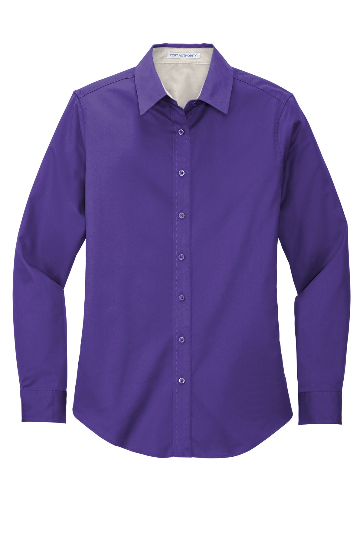 WOMEN'S FEMA BUTTON UP DRESS SHIRT-L608