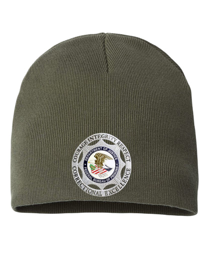 BOP BADGE SKULL CAP